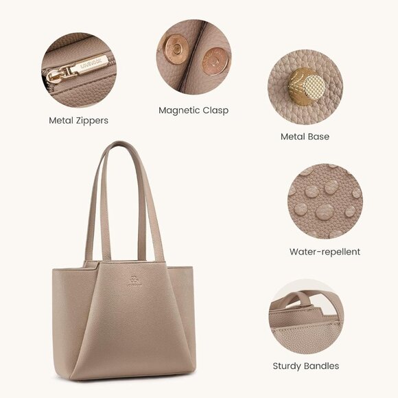 Versatile Small Faux Leather Handbag for Women – Chic Design, Easy Maintenance - Picture 6 of 6